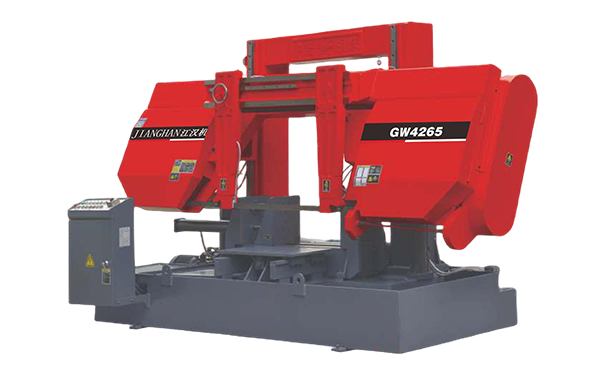 干驿镇GW4265双柱龙门卧式带锯床