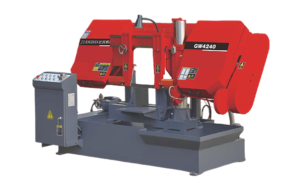 干驿镇GW4240双柱卧式带锯床