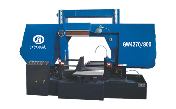 干驿镇GW4270/800双柱龙门卧式带锯床